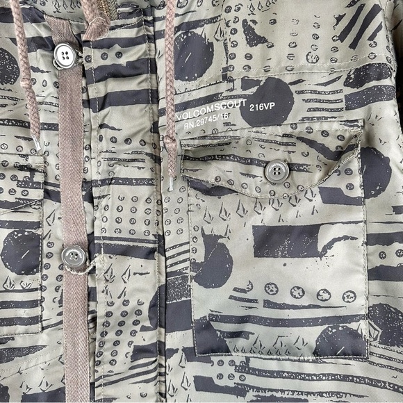 Volcomscout 216P Insulated Parka Winter Jacket - Picture 5 of 16